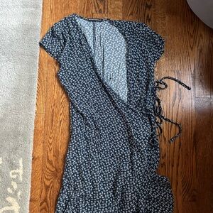Brandy Melville Flower Wrap Dress